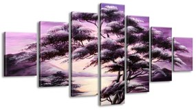 Gario Kézzel festett kép Az álmok fája - 7 részes Méret: 210 x 100 cm