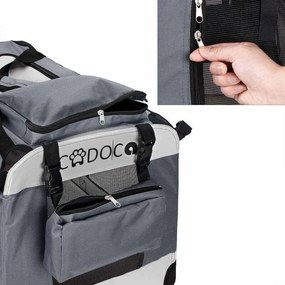 Hordozható táska 82 x 59 x 59 cm Grey - XL