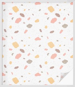 Szélvédőfólia Adatvédelem Absztrakt terrazzo 100x116 cm