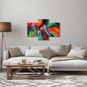 Absztrakt kép - színek (90x60 cm)