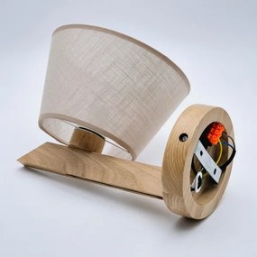 Fali lámpa ANTONIO 1xE14/40W/230V tölgy