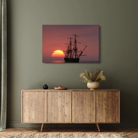 Kép - Középkori hajó (90x60 cm)