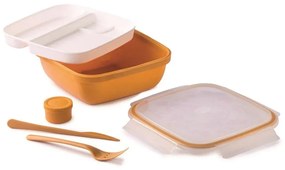 Osztott uzsonnás doboz evőeszközzel Fresh – Snips