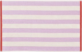 Levendula színű-krémszínű frottír pamut törölköző 50x80 cm Gobo – noo.ma