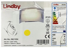 Lindby Lindby - LED Fali lámpa GISELA LED/5W/230V LW0141