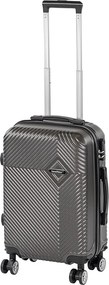 TraveLux Pro kabinbőrönd keményfedeles levehető kerékkel 50x40x20 cm szürke