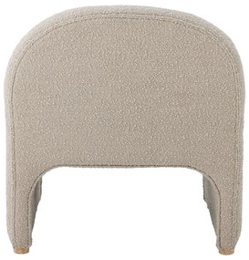 Krémszínű buklé fotel Neel – Bloomingville