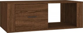 vidaXL barna tölgy fatermék dohányzóasztal 100x50,5x35 cm