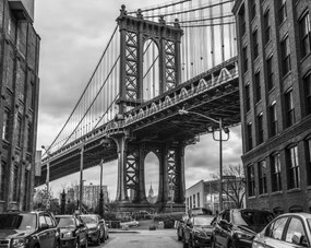 Poszter 76x60,5cm Híd Manhattanben, Assaf Frank