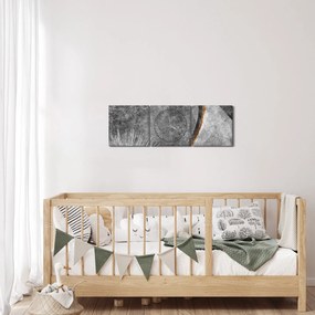 Kép - Absztrakció a betonban (órával) (90x30 cm)