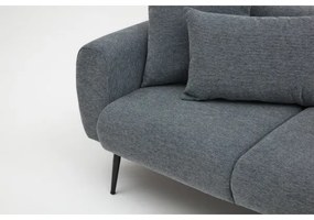 PISA L-alakú sarokgarnitúra, jobb oldali, szürke