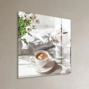 Üveg kép 30x30 cm Meringue – Styler