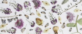 Flizelina Dekoratív Fotótapéta Hálószobába Szárított virágok 250x104 Ragasztó