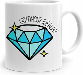 Ajándék Bögre Postásnak Tökéletes Postás Nyomtatott Fényképpel