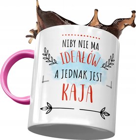 Rózsaszín Bögre Kai Barátnő Feleség Ajándék Nyomtatott Fotóval