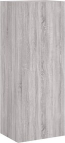 vidaXL szürke sonoma színű szerelt fa TV-szekrény 40,5 x 30 x 102 cm