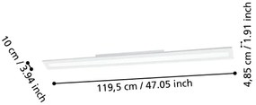 Eglo 900048 - LED Dimmelhető mennyezeti lámpa SALOBRENA-Z LED/33,5W/230V fehér