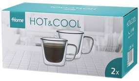 4Home Hot&Cool Haze termosz pohár 180 ml, 2 db