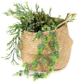 Világos tengerifű tárolókosár, ⌀ 35 cm - Compactor