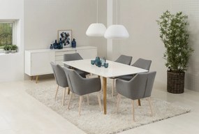Flora design karfás szék