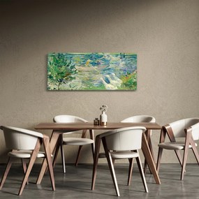 Kép - Berthe Morisot, Girl in a Boat with Geese, reprodukciók (120x50 cm)