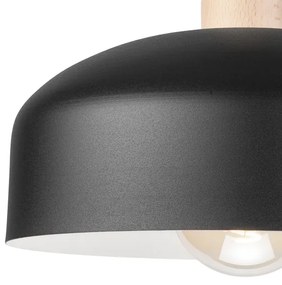 Felületre szerelhető csillár RINA 1xE27/15W/230V fehér/bükkfa