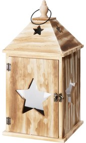 Fából készült lámpás szett Csillag, 2 db