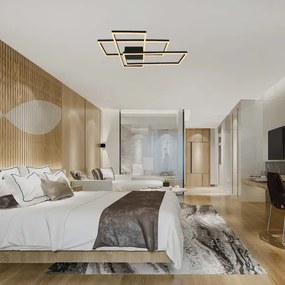 LED Mennyezeti lámpa LED/47W/230V 3000K fekete