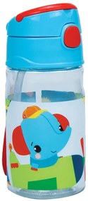 Fisher-Price Animals műanyag kulacs akasztóval 350 ml