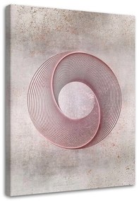 Gario Vászonkép Rózsaszín kör - Andrea Haase Méret: 40 x 60 cm