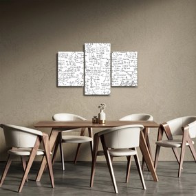 Kép - Képletek (90x60 cm)