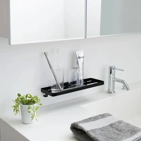 Matt fekete öntapadós acél fürdőszobai polc Film Hook – YAMAZAKI