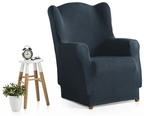 Belmarti Rugalmas Fotel huzat, jacquard anyag, kék