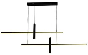 LED állítható fényerejű csillár kábellel LED/70W/230V 3000-6500K + DO