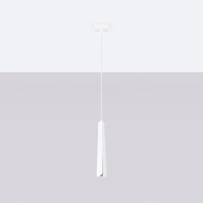 Sollux SL.1397 - Csillár zsinóron PRYSM 1xG9/8W/230V fehér