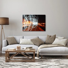 A fényhullámok képe (70x50 cm)