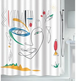 Zuhanyfüggöny 180x200 cm Faces – Spirella