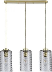 Beltéri függeszték e27 3x40w arany sheila