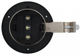 6 db kerek fehér kültéri napelemes LED lámpa, 12 cm