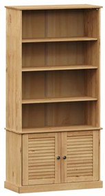 VIGO tömör fenyőfa könyvespolc 85x35x170 cm