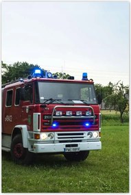 Poszterek 40x60 TƱzoltóautó