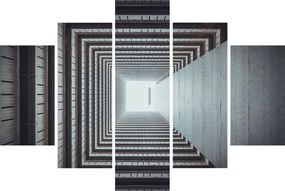 Kép - Kilátás az épület belsejéből (150x105 cm)