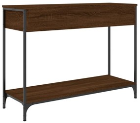 vidaXL barna tölgyszínű szerelt fa tálalóasztal 100 x 34,5 x 75 cm