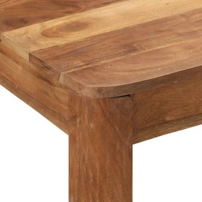 Tömör akácfa bárasztal mézszínű bevonattal 110 x 55 x 106 cm