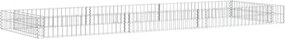 vidaXL horganyzott acél gabion magaságyás 300 x 100 x 20 cm