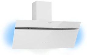 Alina 90, páraelszívó, 90 cm, 600 m³/ó, LED kijelző, megvilágítás, fehér