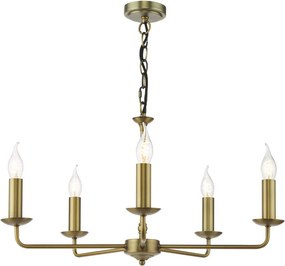 Dar Lighting Favian FAV0563 Csillár 5x40w/E14