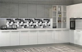 Fotótapéta Hatszögek absztrakt geometria minimalizmus 250x60 belső tér +ragasztó