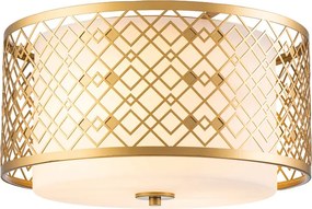 Elstead Lighting Ziggy ZIGGY-F-M-LG Süllyesztett mennyezeti lámpa 2x60 W/E27