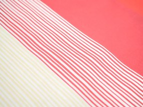 Renforcé pamut ágynemű IMARA piros Ágyneműhuzat mérete: 2 db 80 x 80 cm | 200 x 200 cm